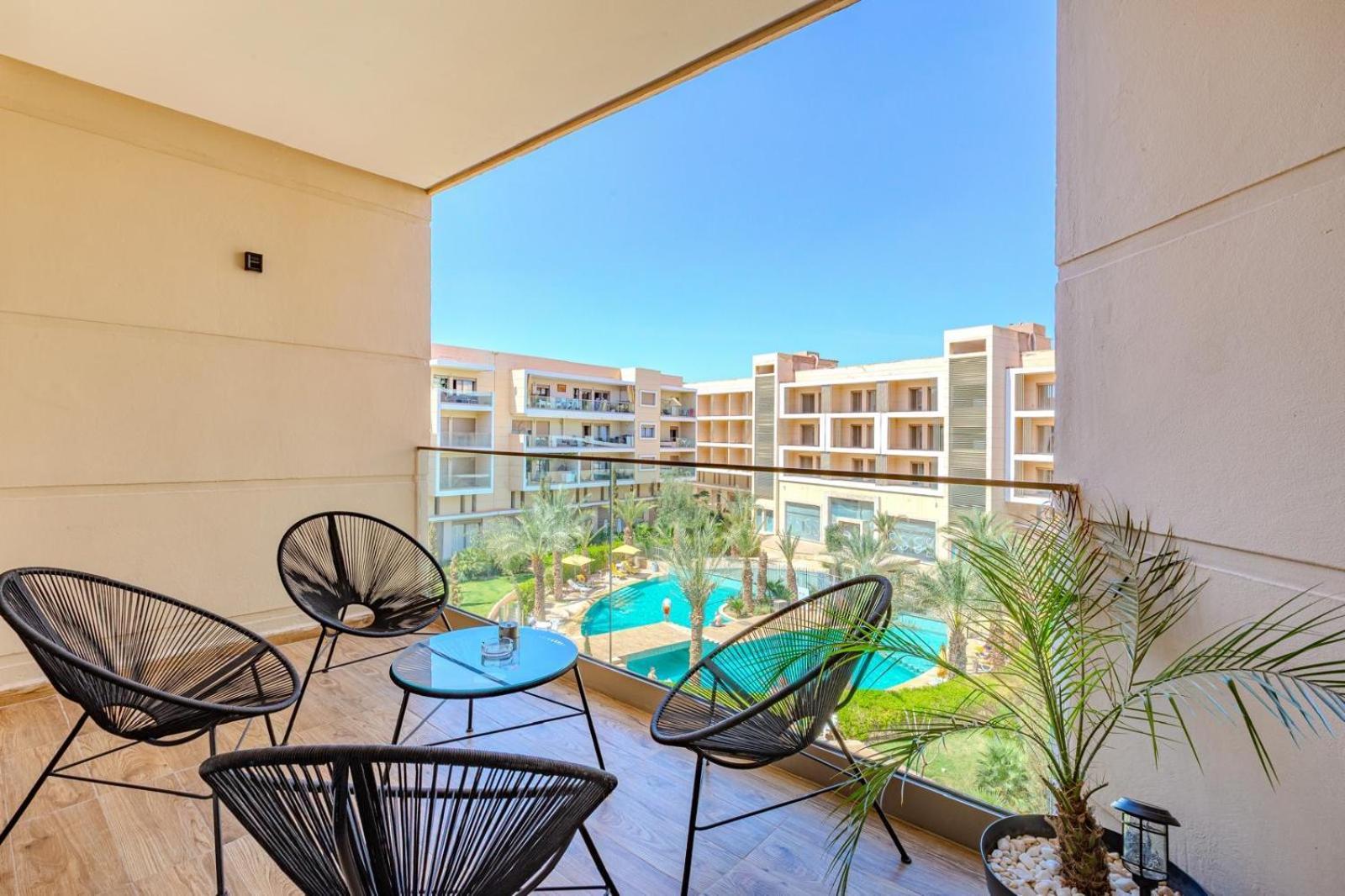Royal Deluxe Platinum - Marrakech, Luxe Pool View Lejlighed Marrakesh Eksteriør billede